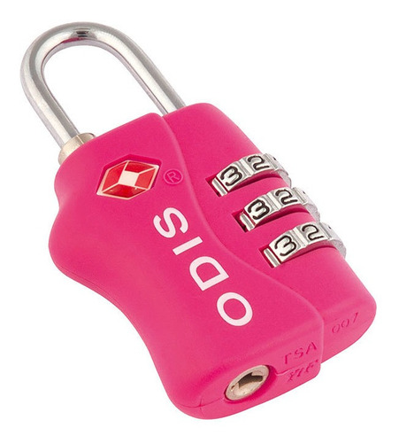 Candado Odis Tsa 33mm Rosado - Tsa Color Rosa