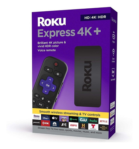 Roku Express 4k+ 2021 Hd Streaming Hd/4k/hdr - Inetshop