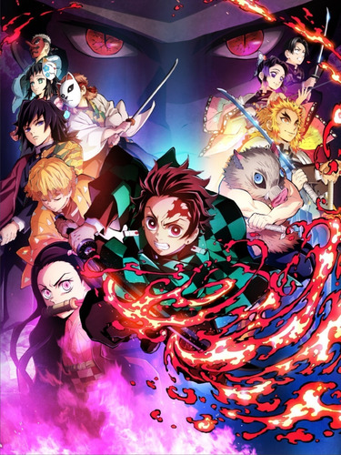 Banners Infantiles-poster-demon Slayer