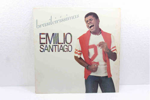 Lp Vinil - Emilio Santiago - Brasileirissimas