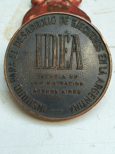 Medalla Antigua 1969 Idea Argentina 