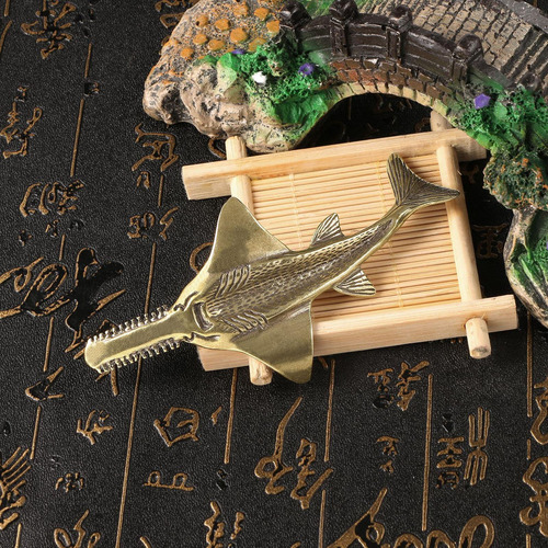 Figuras En Miniatura De Gigante De Latón, Decoración De