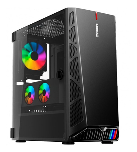 Imagen 1 de 6 de Gabinete Pc Gamer Raidmax F05 Argb Cooler 12mm Led Gaming