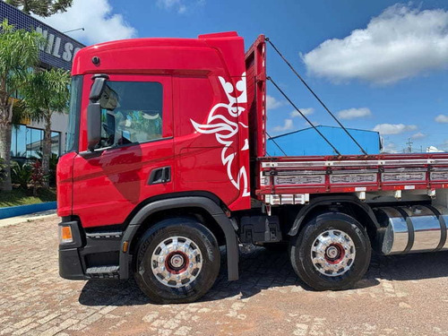 Scania P 320 8x2, 19/20, Carroceria De Madeira.