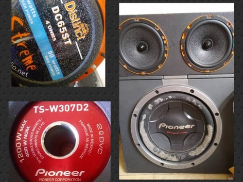 Bajo Pionner Mod Ts- W307d2 + 2 Comp Audio Distinct 