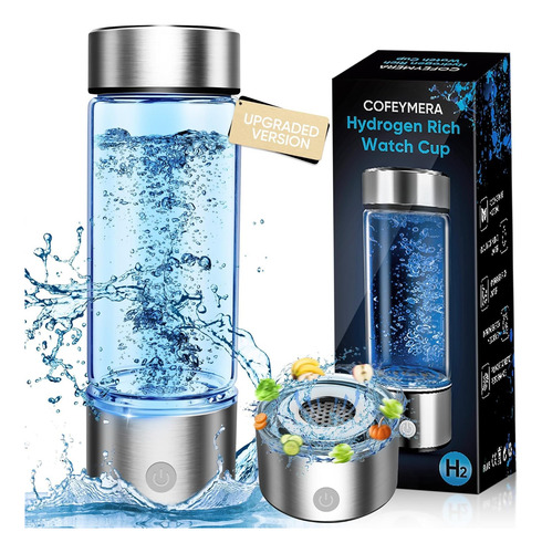 Botella De Agua De Hidrógeno Mejorada, Versión Ion Membrane