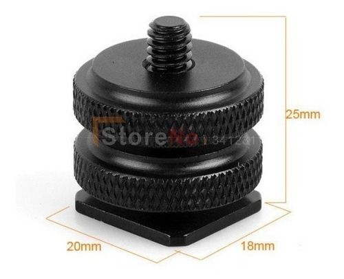 Imagen 2 de 7 de Pie De Repuesto Para Iluminadores Led De Rosca Universal
