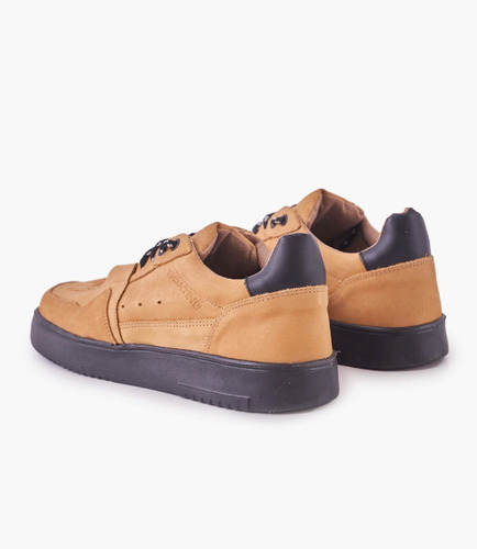 Imagen 3 de 4 de Zapatilla Dover Hombre Cuero Boating Urbana