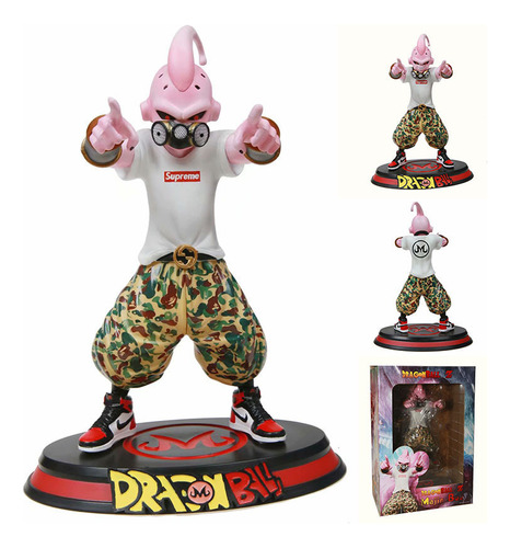 Figura Mojo Buu Standing Pose, Ornamento De Modelo Em Caixa