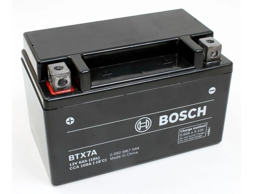 Bateria Ytx7a-bs Btx7a Bosch Zanella Rx150 Motos Coyote