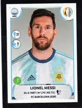 Comprar Copa America 2021. Figurita N° Arg 20 Lionel Messi. Mira!!!!