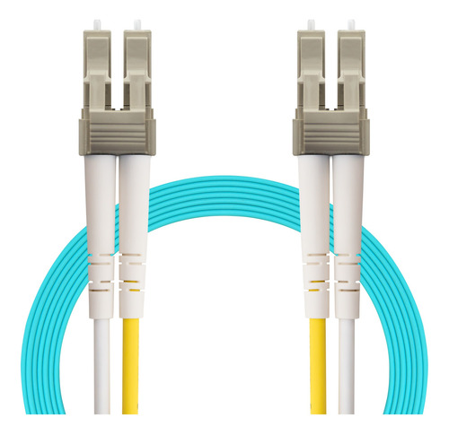 Jumper Duplex Multimodo Lc-lc/upc Plenum Om4 Aqua 1 M
