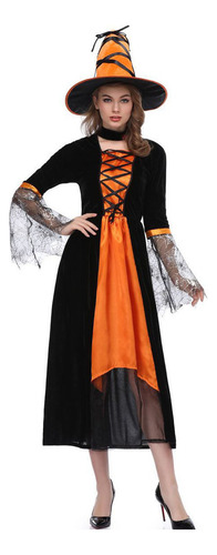 Disfraz De Bruja De Halloween Para Cosplay, Disfraz De Bruja
