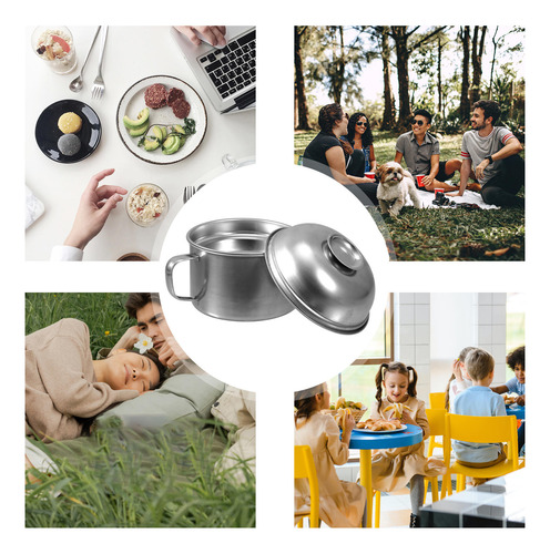 Contenedor Portátil De Acero Inoxidable Para Alimentos De Gr