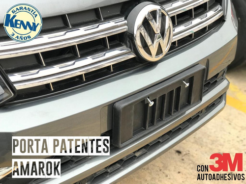  Amarok 2017/18/19/20 Portapatente Frontal Mercosur Kenny 