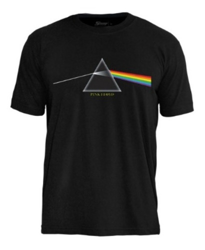 Imagem 1 de 1 de Camiseta Banda Stamp Infantil Pink Floyd