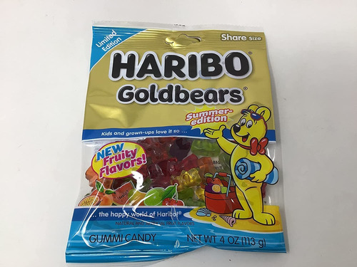 Edición Limitada Haribo Gold Bears Summer Edition Caramelo G