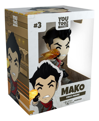 Figura De Vinilo Youtooz Mako Leyenda De Korra 12,19 Cm