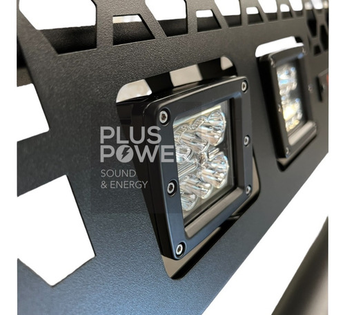 Burrera Tumbaburros Faros Led Nissan Frontier Np300 2025 Negro