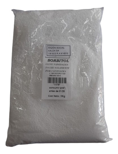 Sorbitol 1kg Lleve 3 Pague Solo 2