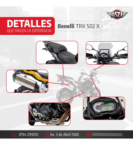 Benelli Trk 502 X Adventure - Aszi Motos