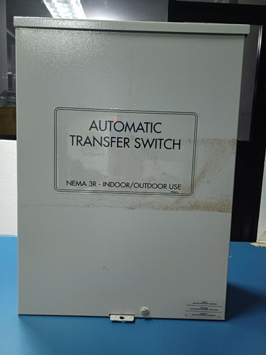 Transfer Automático Switch Generac Cap. 100 Amp Nuevo Oferta