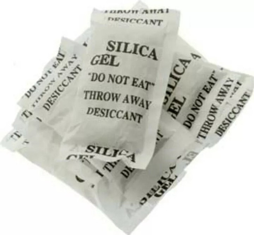 Gel Silica 1g. Paquete Con 100 Unidades. Anti Moho, Humedad.