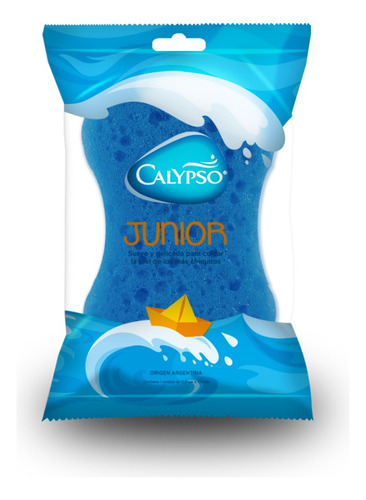 Esponja De Baño Infantil Niños Calypso Junior Bebes Suave