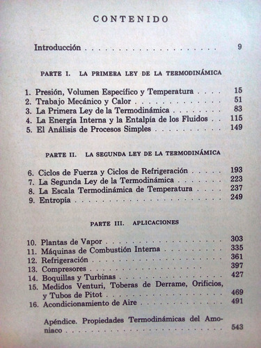 Ingeniería Termodinámica - Herman Stoever 1a. Edicion 1959 (Usado)