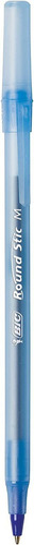 Bic Round Stic Xtra Life Ballpoint Pen, Medium Point (1.0mm)