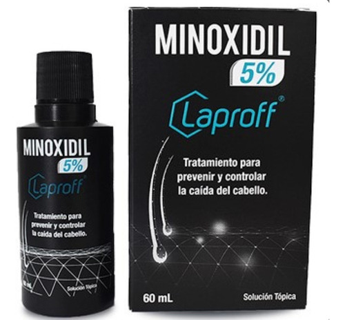 Minoxidil 5% Solucion Topica X 60 Ml - - mL a $824