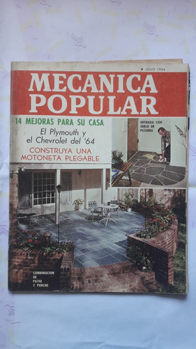 Revista Mecanica Popular Julio 1964 Plymouth Chevrolet 