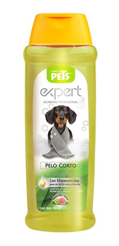 Shampoo Expert Perro Pelo Corto 500ml Revitaliza Fancy Pets