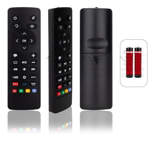 Control Remoto Compatible Con Rca Hulu Vudu Netflix Dsb872wr