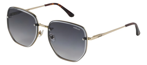 Óculos Solar Colcci C0227e0833 Dourado Fosco Lente Cinza