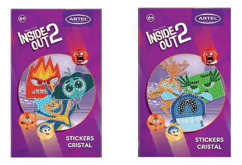 Set Stickers Cristal Intensamente 2 Artel