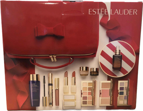 Estee Lauder Set Maquillaje Maletin Kit 11 Productos Unico!!