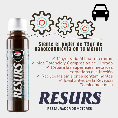 Resurs Next Para Motor A Gasolina 75gr