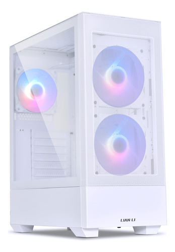 Gabinete Lian Li Atx Mid-tower Lancool 205 Mesh Rgb Blanco