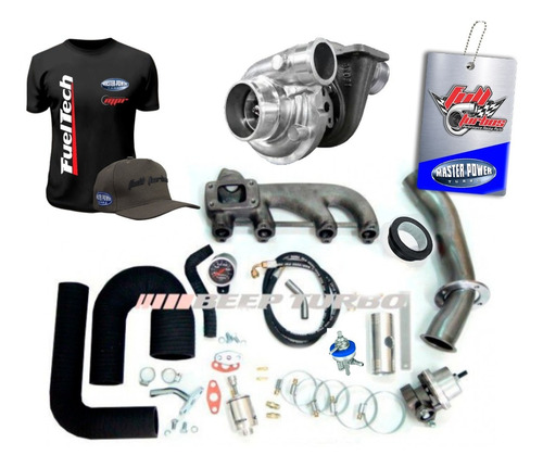 Kit Turbo Vw - Ap Mi Ar Dir + Turbina Master Power R4449