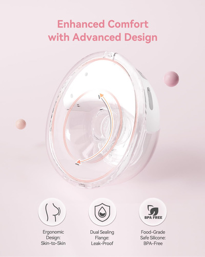Extractor De Leche Manos Libres Kissbobo, Extractor De