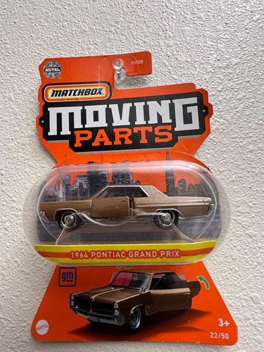 Matchbox 1/64 1964 Pontiac Grand Prix Moving Parts Nuevo