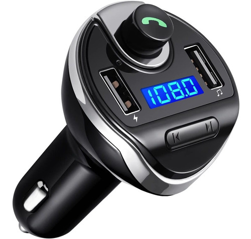 Criacr [version Mejorada] Transmisor Fm Bluetooth Para Coche