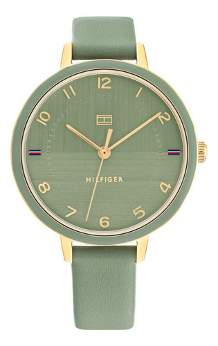 Reloj Para Mujer Tommy Hilfiger Florence 1782583 Verde