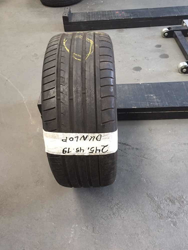 Pneu Dunlop Run Flat 245 45 19 Testado Aprovado Unidade (Usado)