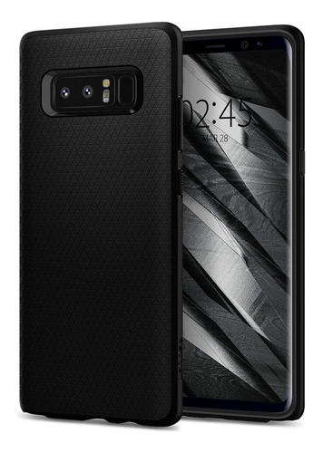Funda Spigen Samsung Note 8 [matte Black] Liquid Air Armor