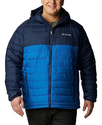 Campera Columbia Powder Lite Jacket Capucha Omni Heat Hombre