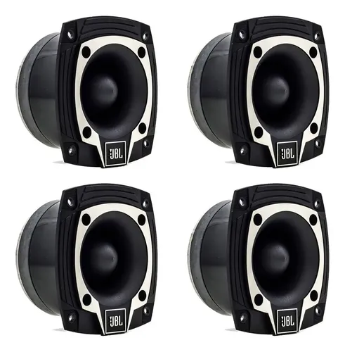 Kit 4 Super Tweeter Profissional Jbl Selenium St304 Cor Preto