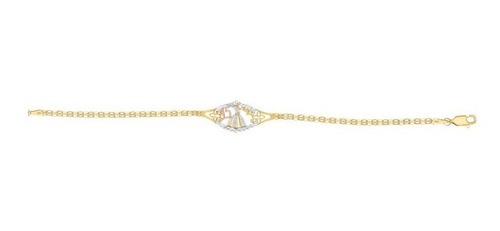 Imagen 3 de 4 de Set Xv Años Pulsera, Anillo, Dije, Cadena Oro 10k - 765