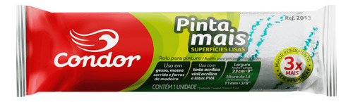 Rolo Pinta Mais Extra 2013/23cm Para Superfícies Lisas